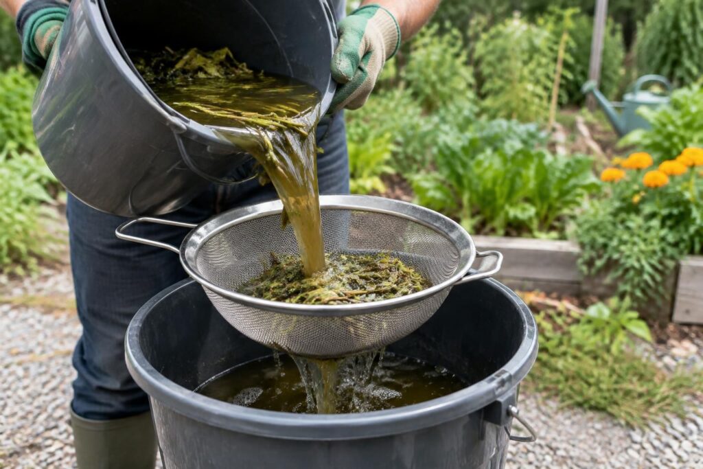 découvrez comment filtrer correctement un purin végétal pour obtenir une préparation sans résidus, facile à conserver et à utiliser au jardin.