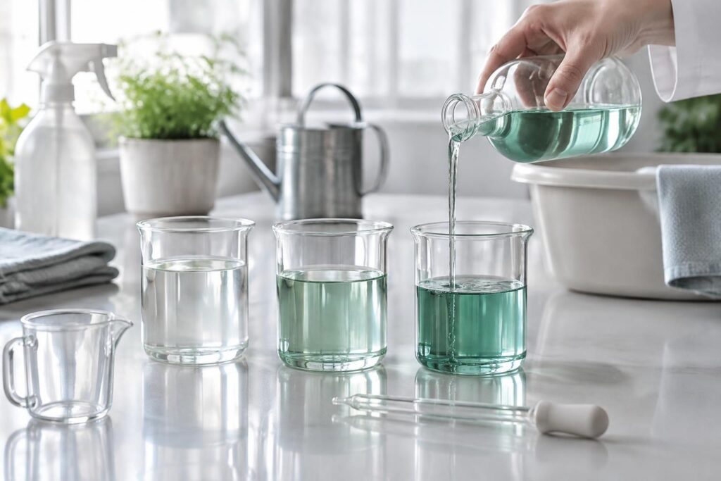 Diluer : les taux selon l’usage